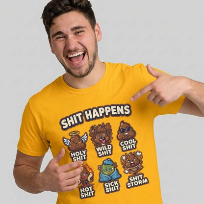 Shit Happens Stag Do Tee - Shit Shirt Club 