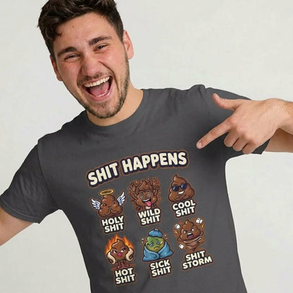 Shit Happens Stag Do Tee - Shit Shirt Club 