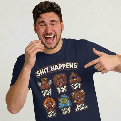 Shit Happens Stag Do Tee - Shit Shirt Club 