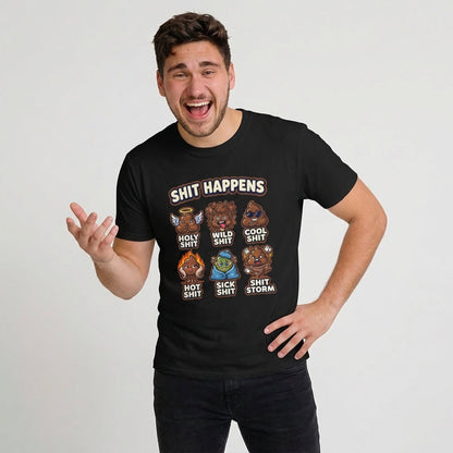 Shit Happens Stag Do Tee - Shit Shirt Club 