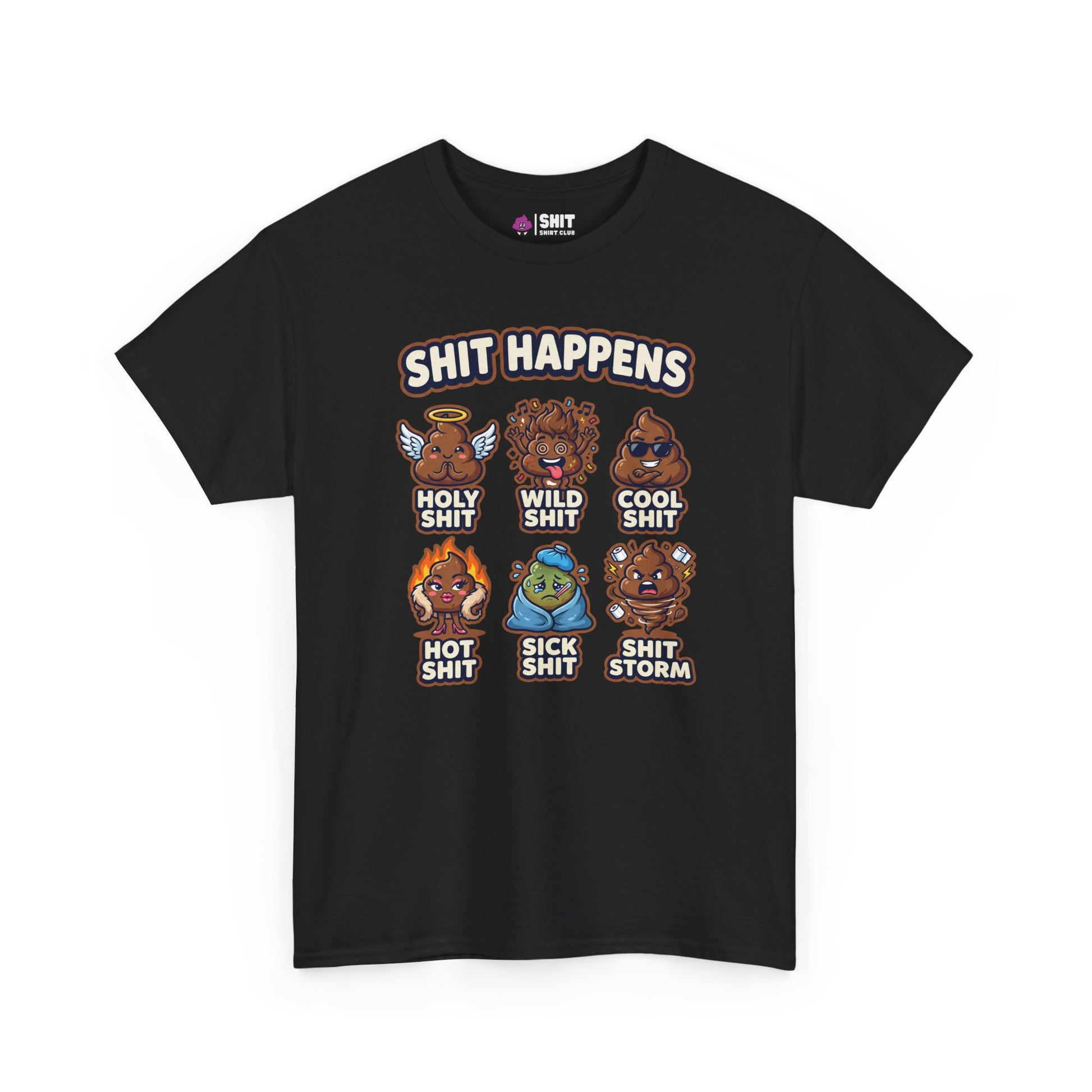 Shit Happens Stag Do Tee - Shit Shirt Club 