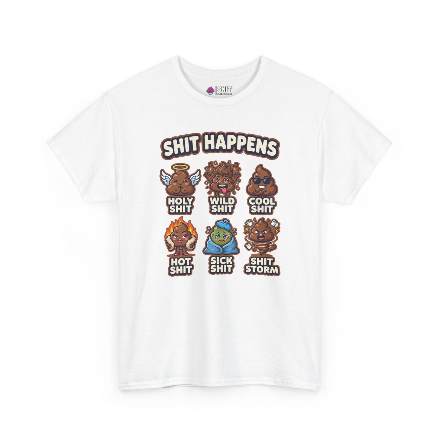 Shit Happens Stag Do Tee - Shit Shirt Club 