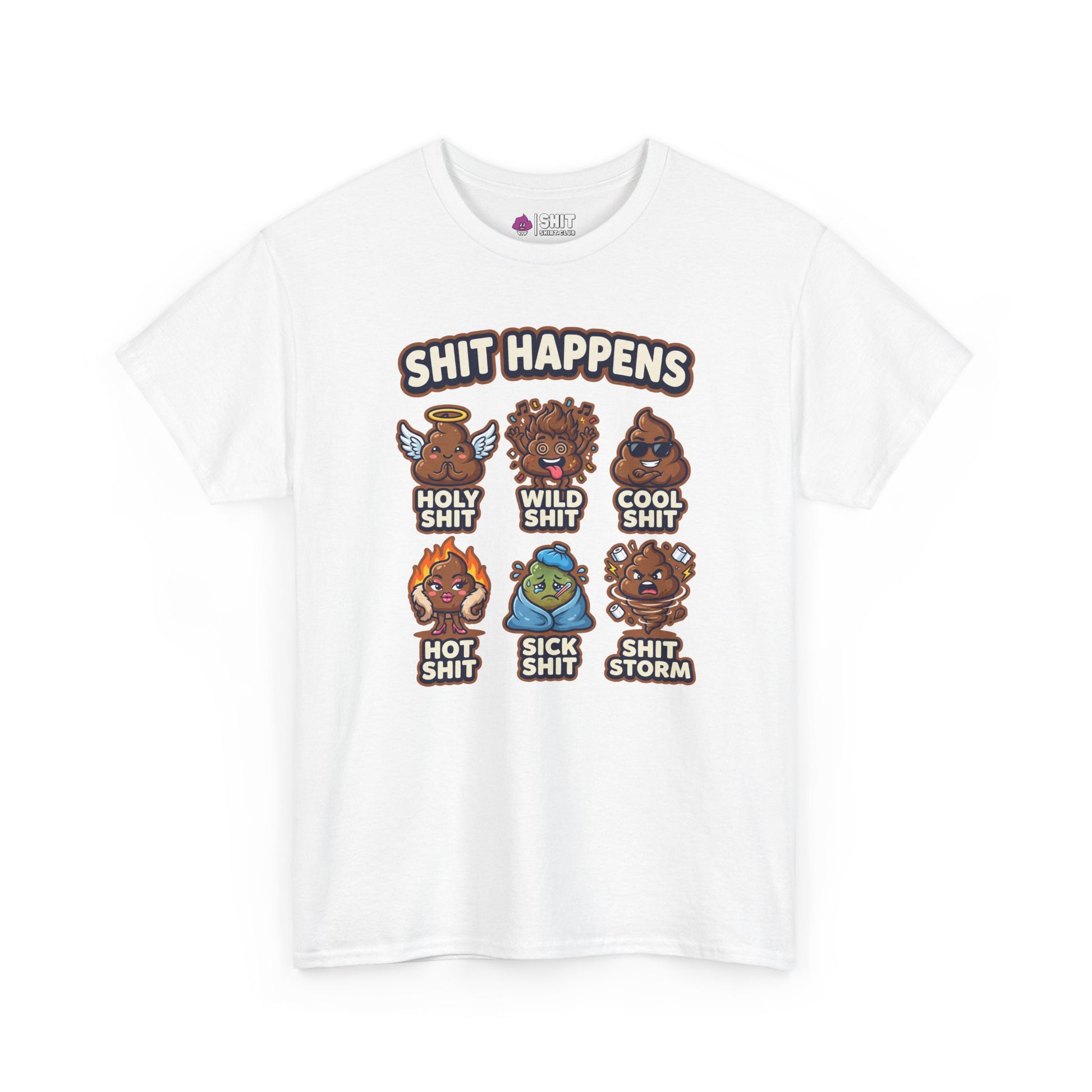 Shit Happens Stag Do Tee - Shit Shirt Club 