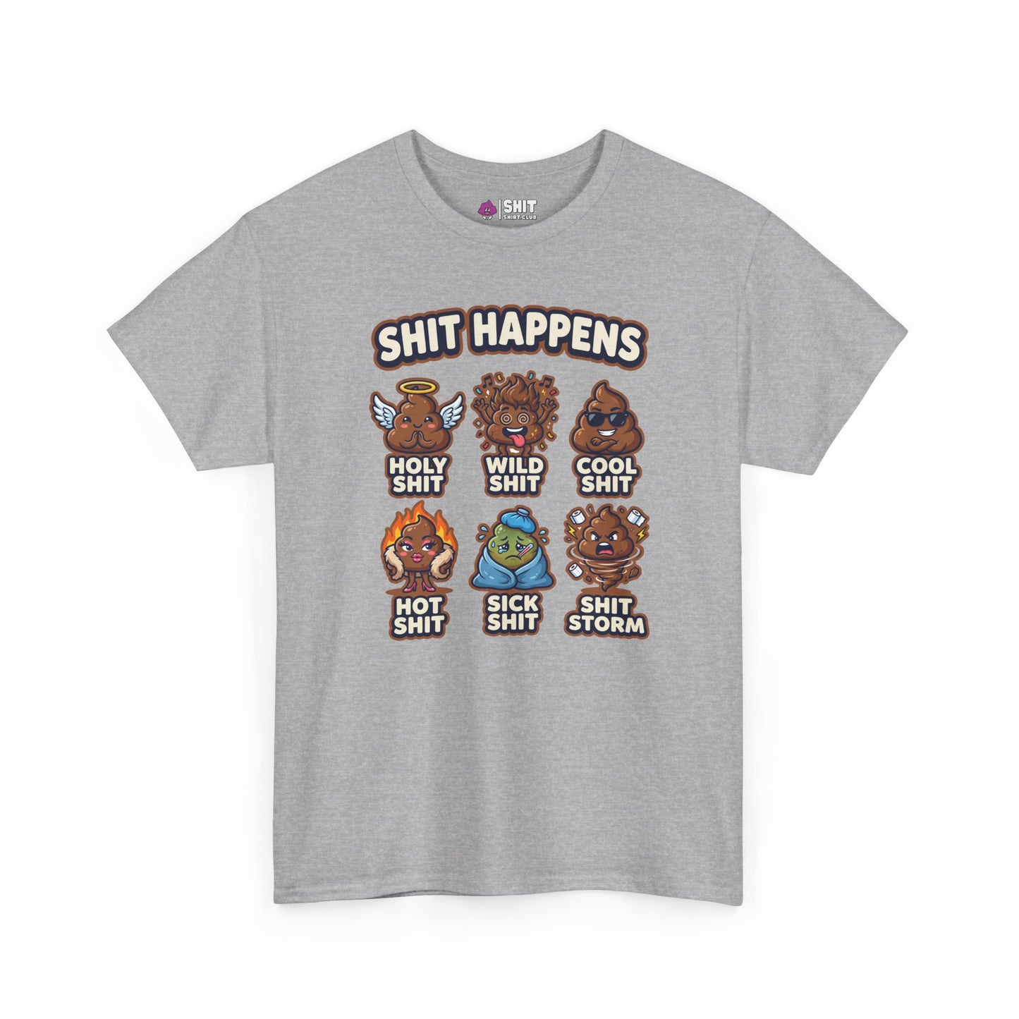 Shit Happens Stag Do Tee - Shit Shirt Club 