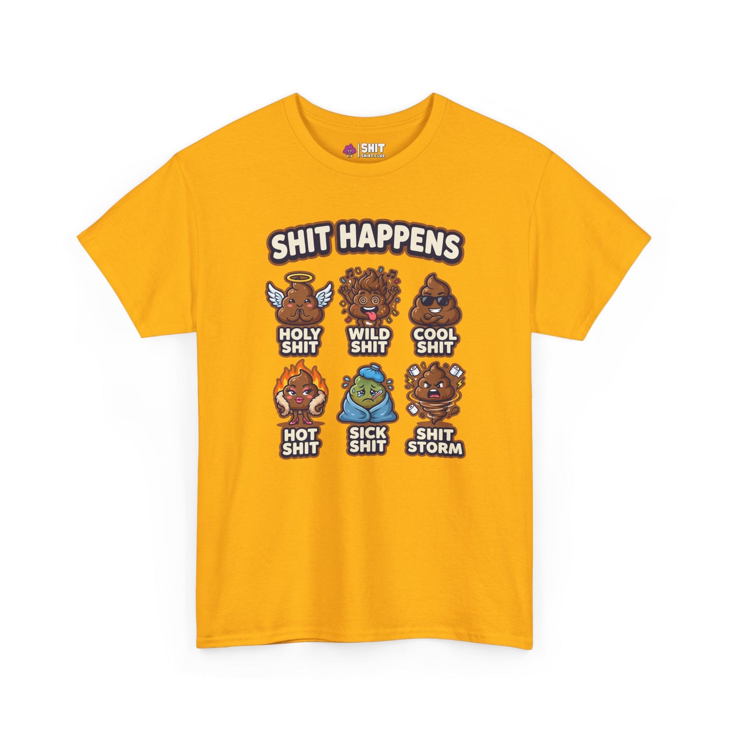 Shit Happens Stag Do Tee - Shit Shirt Club 