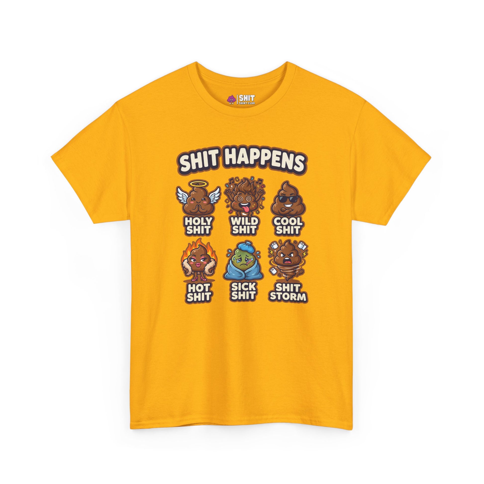 Shit Happens Stag Do Tee - Shit Shirt Club 