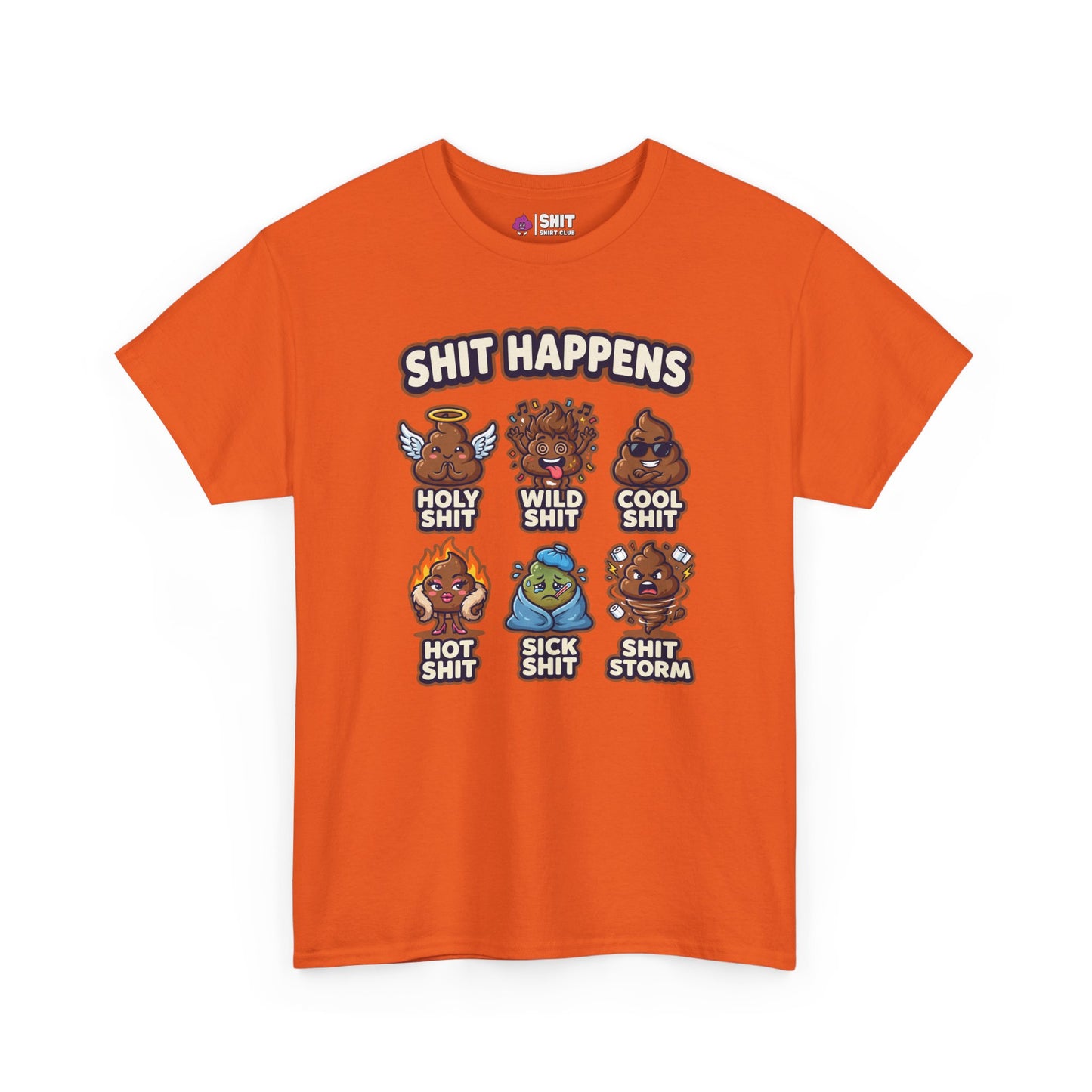 Shit Happens Stag Do Tee - Shit Shirt Club 
