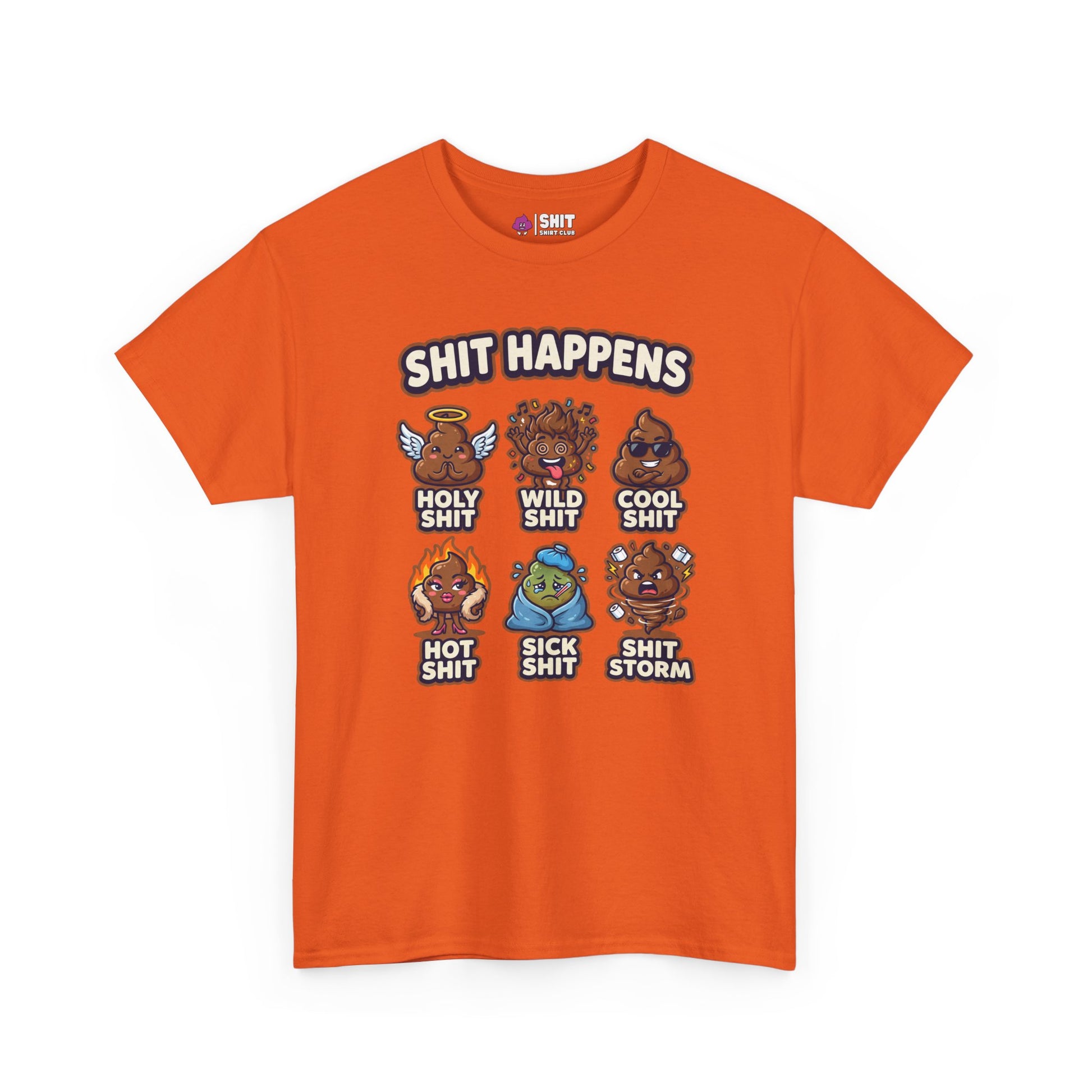 Shit Happens Stag Do Tee - Shit Shirt Club 