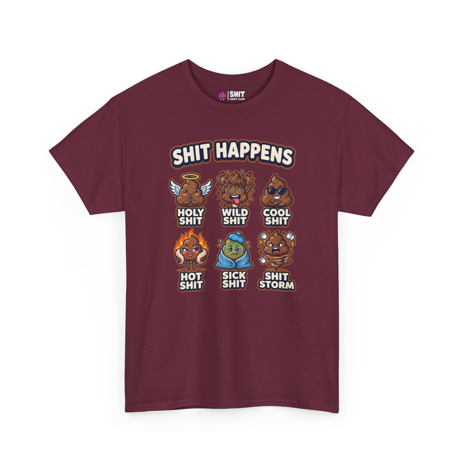 Shit Happens Stag Do Tee - Shit Shirt Club 