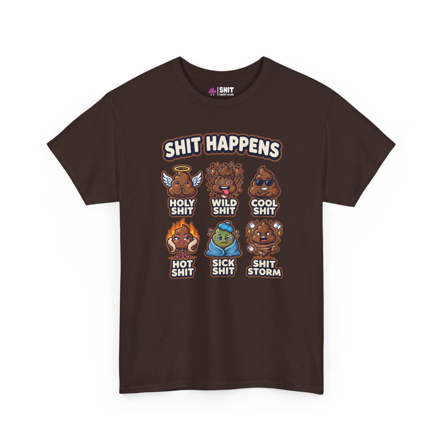 Shit Happens Stag Do Tee - Shit Shirt Club 