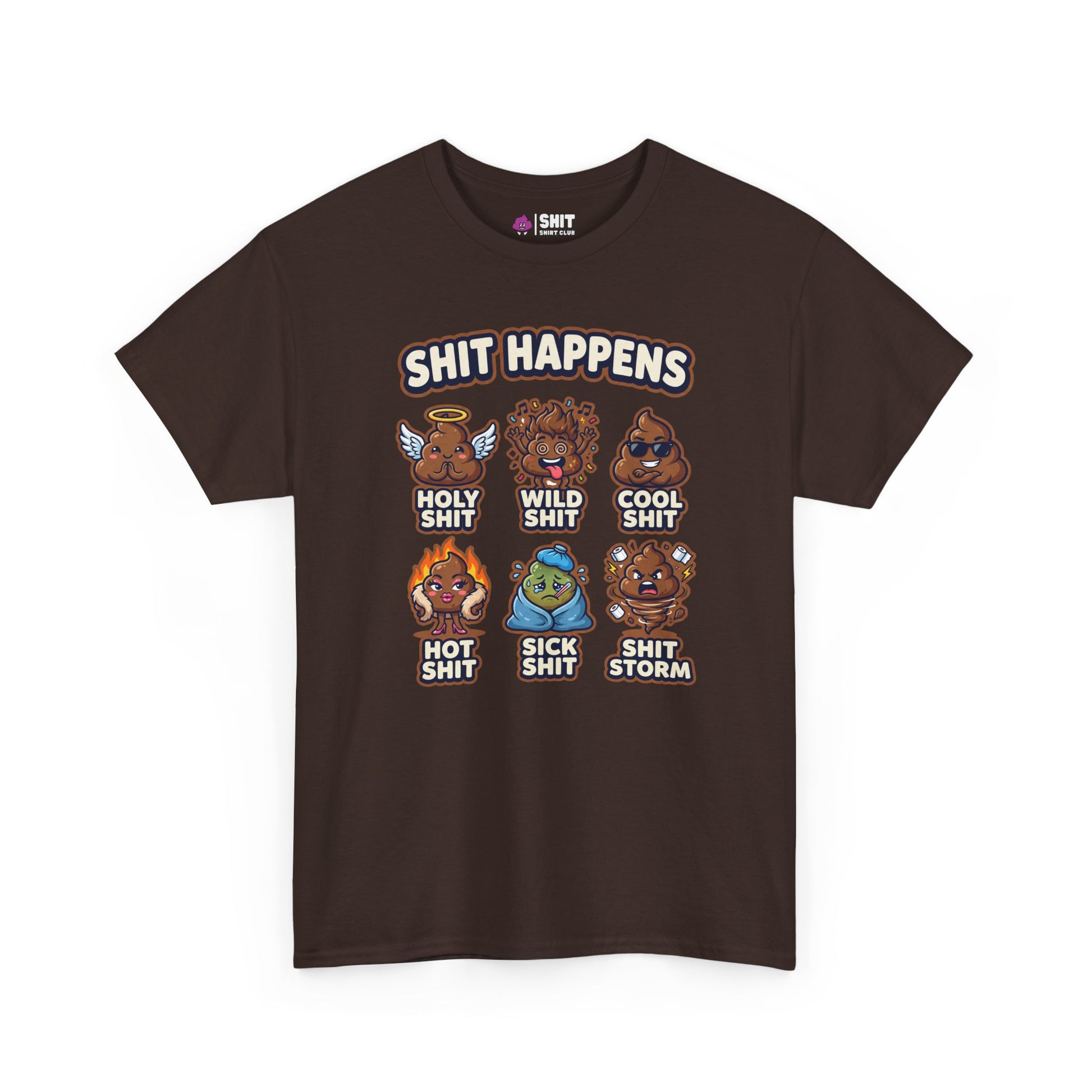 Shit Happens Stag Do Tee - Shit Shirt Club 