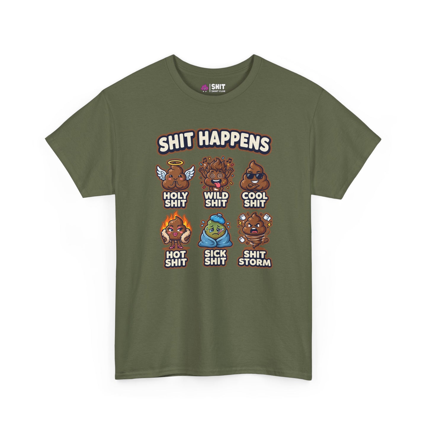 Shit Happens Stag Do Tee - Shit Shirt Club 