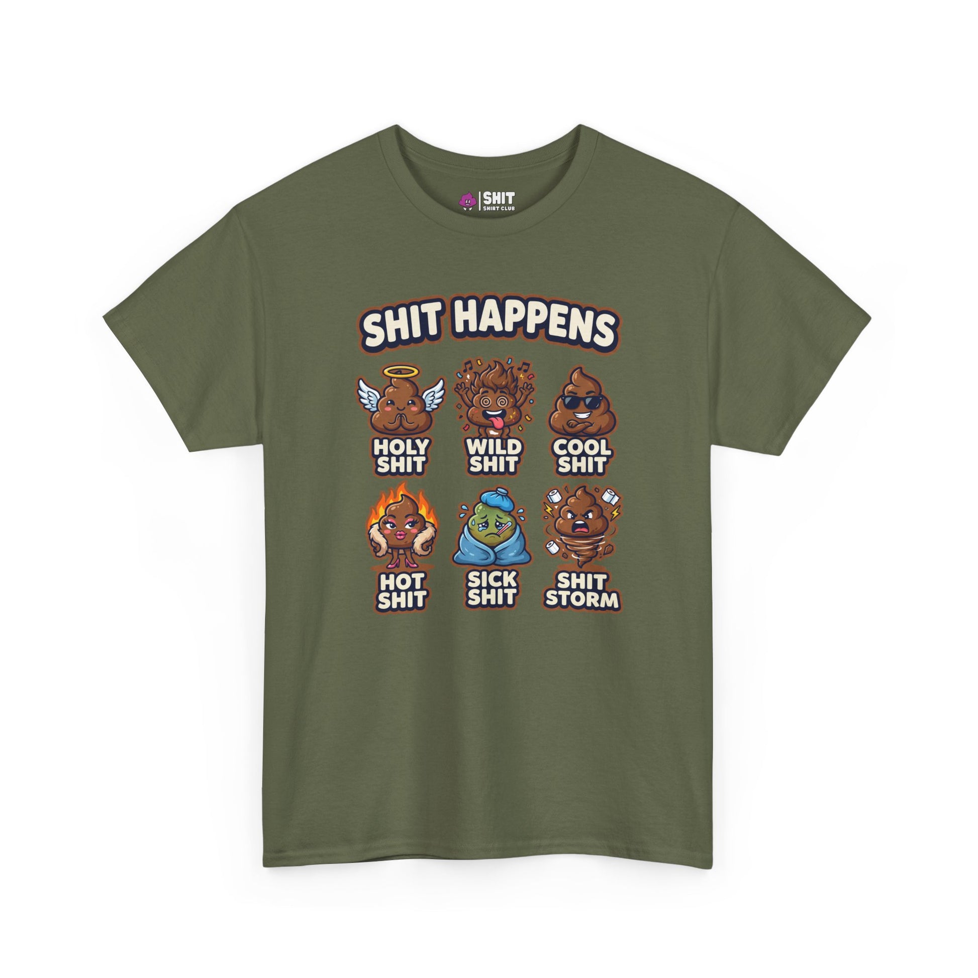 Shit Happens Stag Do Tee - Shit Shirt Club 