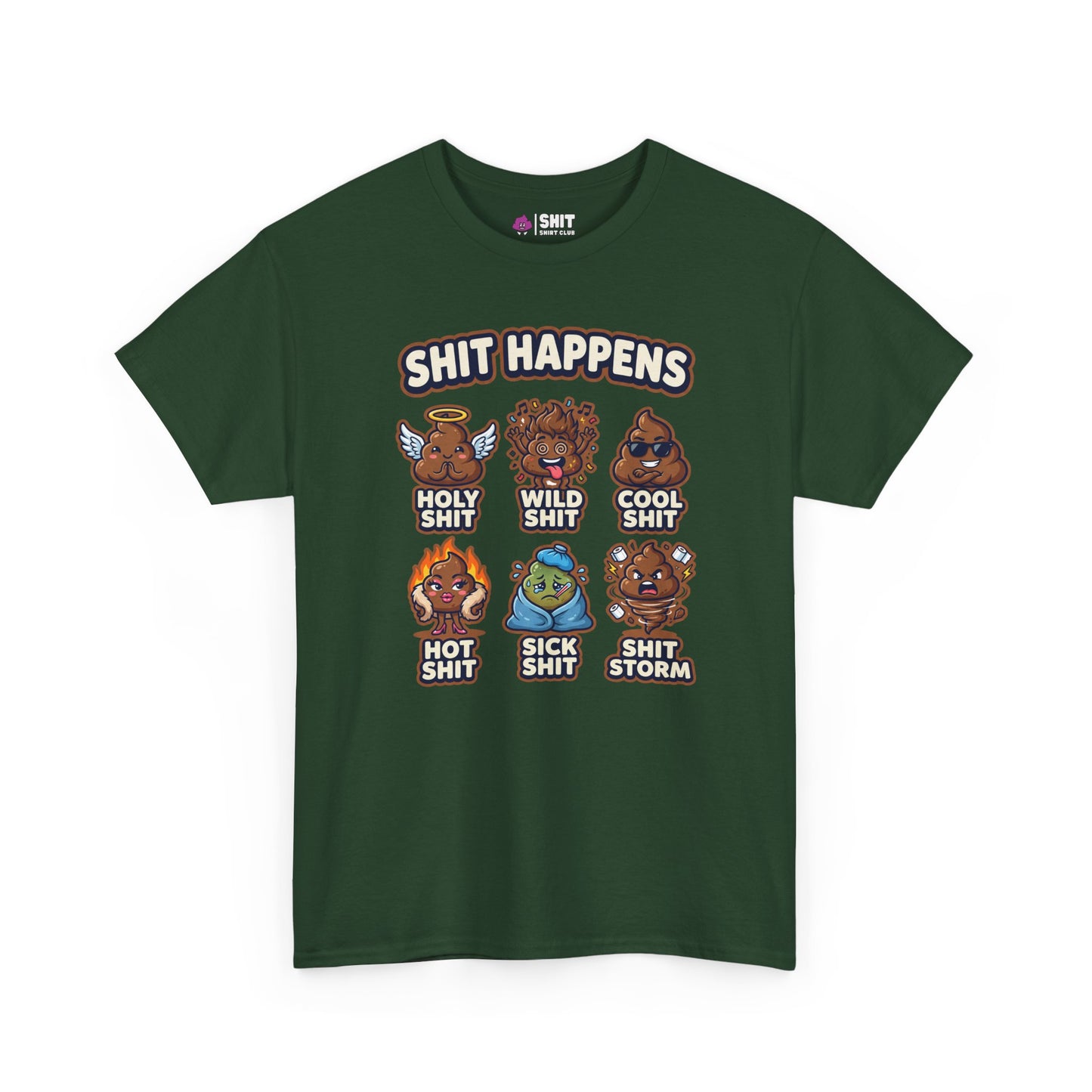 Shit Happens Stag Do Tee - Shit Shirt Club 
