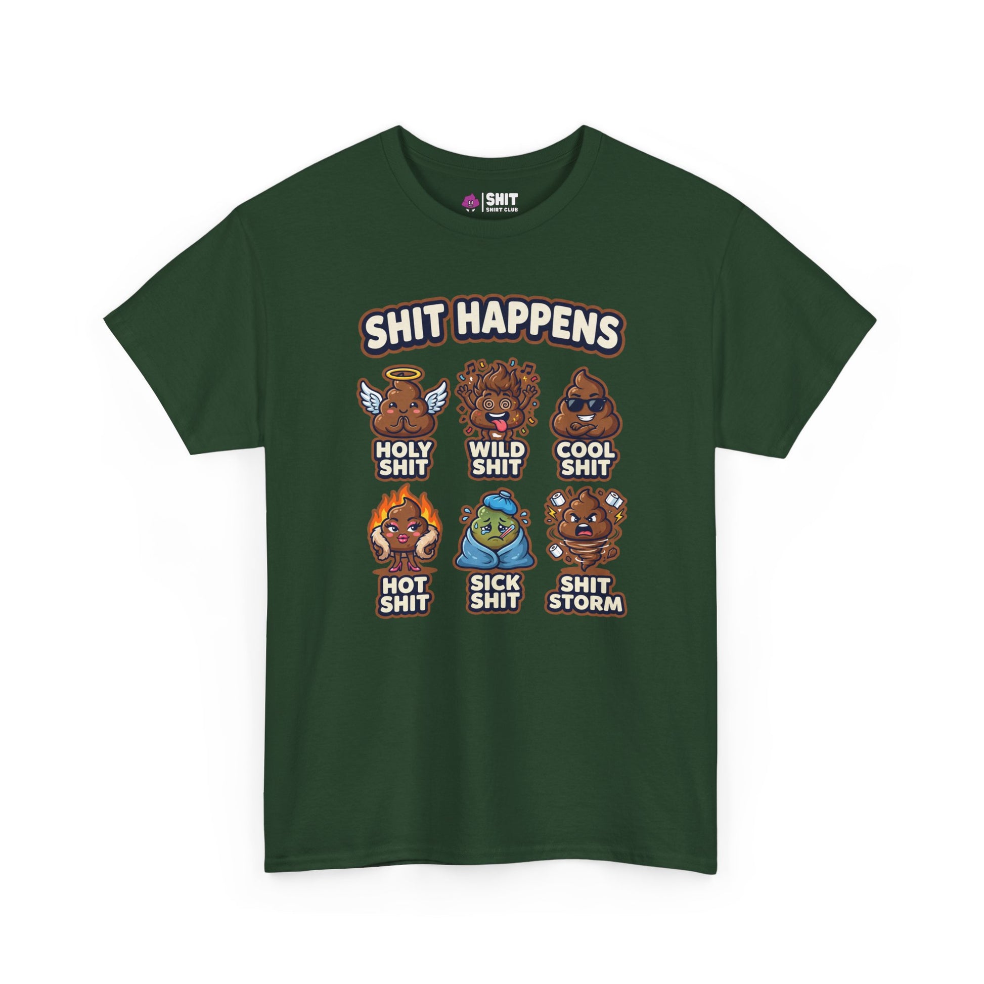 Shit Happens Stag Do Tee - Shit Shirt Club 