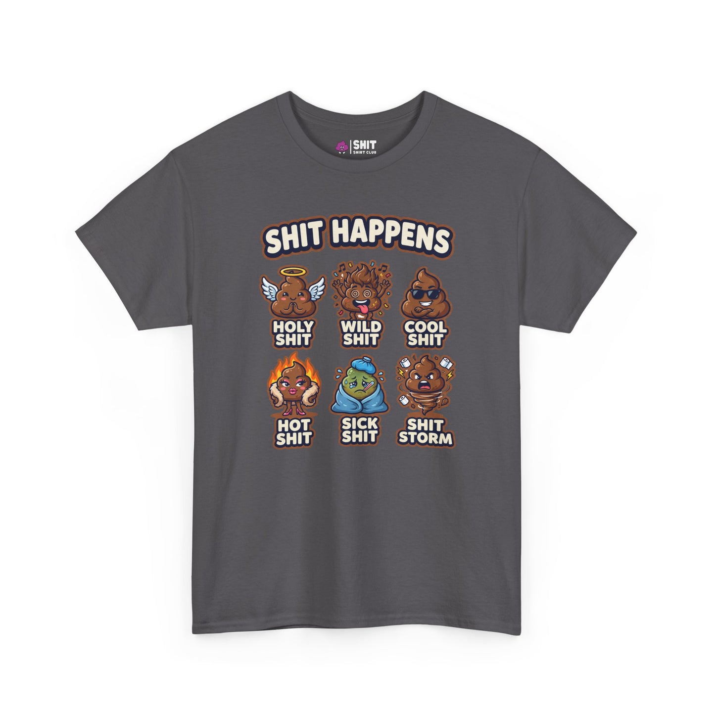 Shit Happens Stag Do Tee - Shit Shirt Club 
