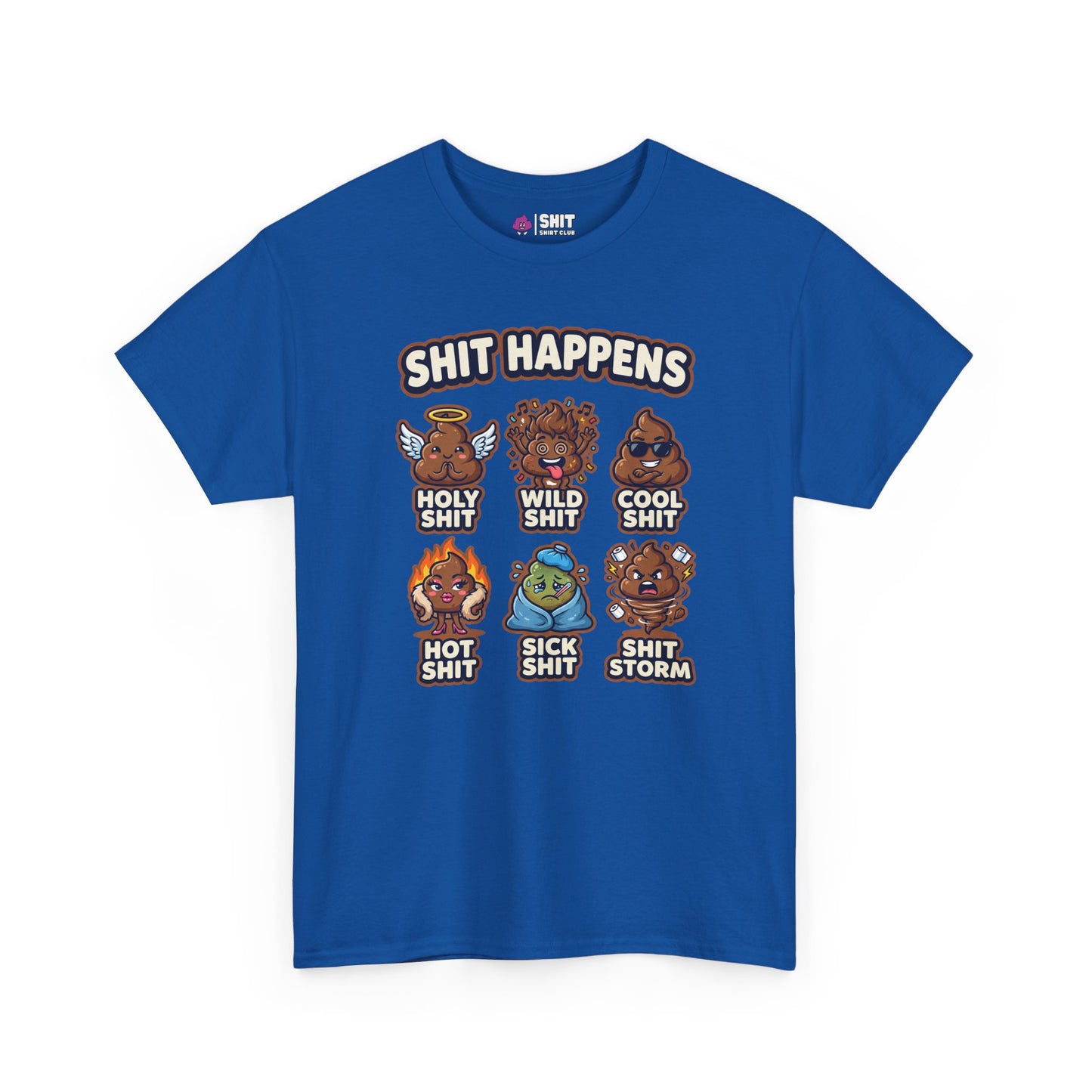 Shit Happens Stag Do Tee - Shit Shirt Club 