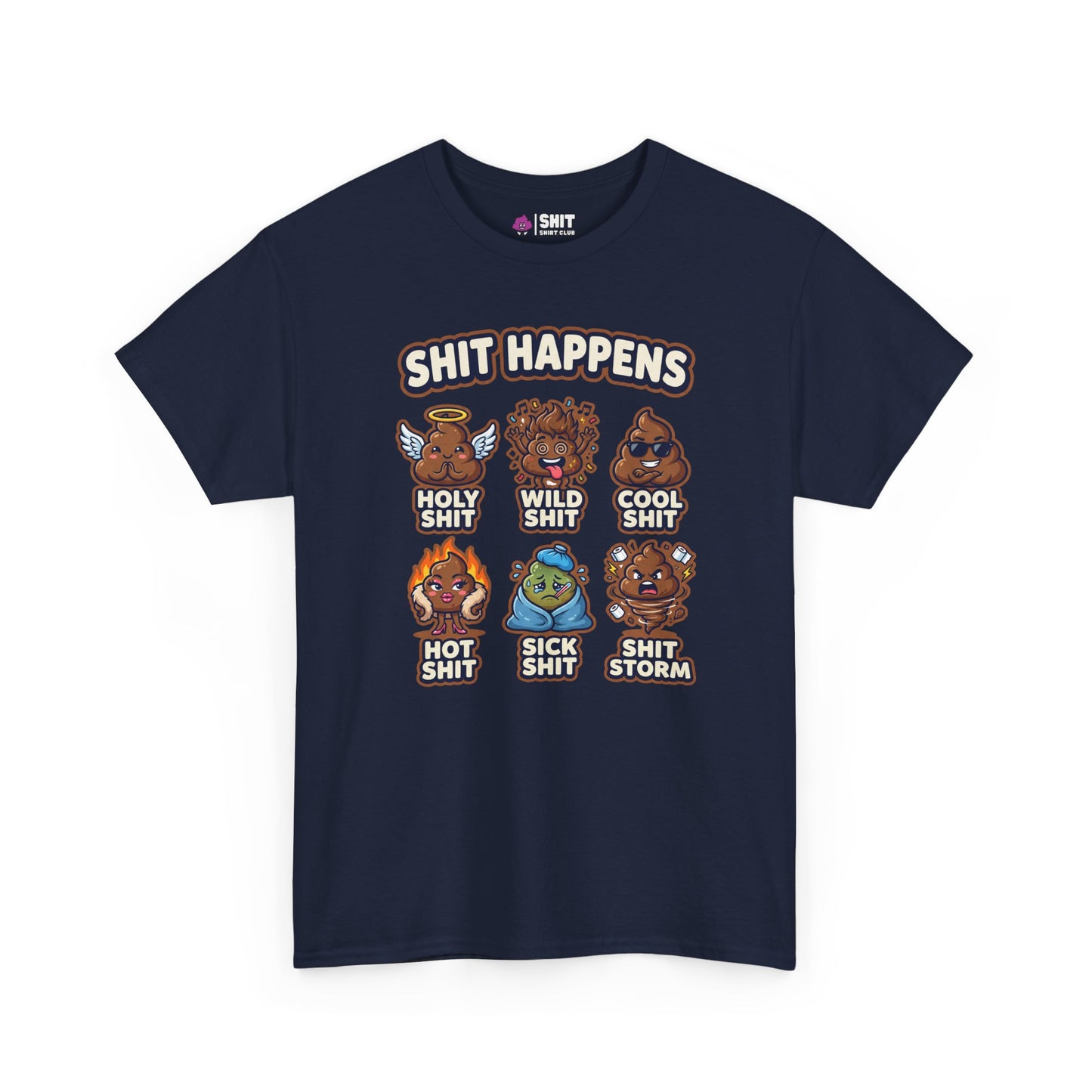 Shit Happens Stag Do Tee - Shit Shirt Club 