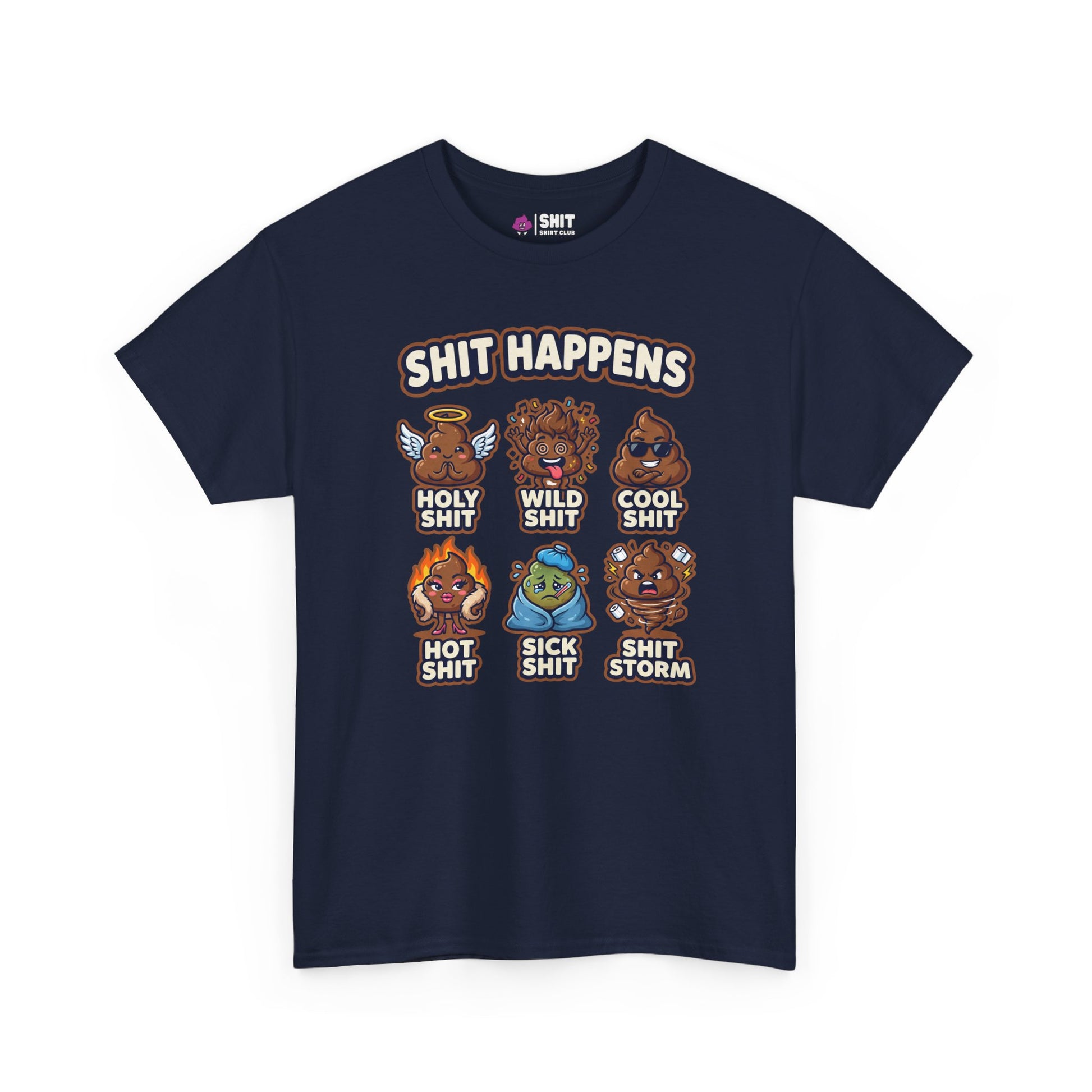 Shit Happens Stag Do Tee - Shit Shirt Club 