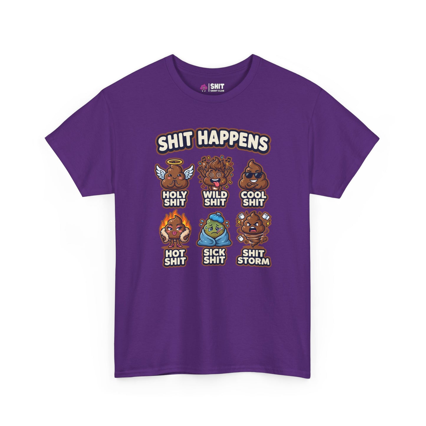 Shit Happens Stag Do Tee - Shit Shirt Club 