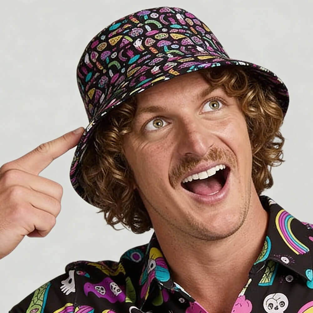 Shroom Bucket Hat - Shit Shirt Club 