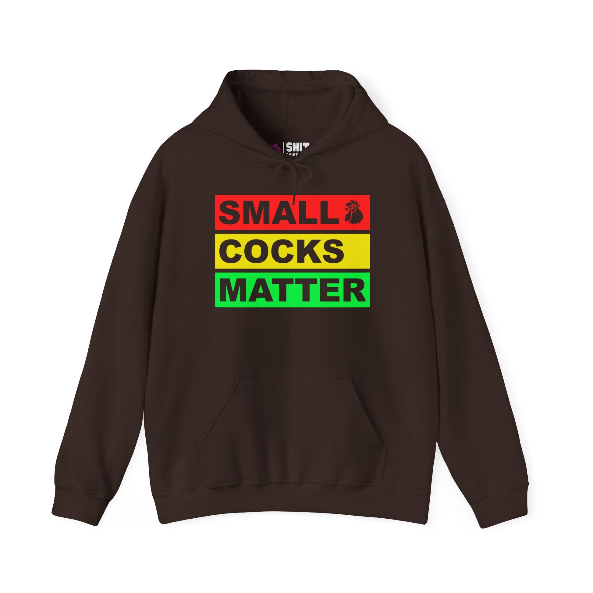 Small Cocks Matter Funny Pun Hoodie - Shit Shirt Club 