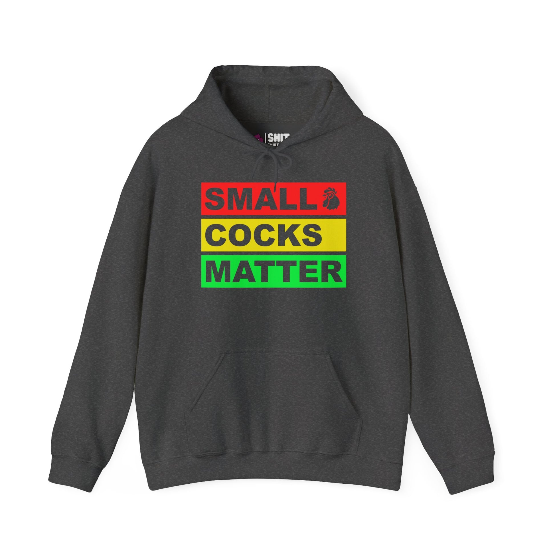 Small Cocks Matter Funny Pun Hoodie - Shit Shirt Club 