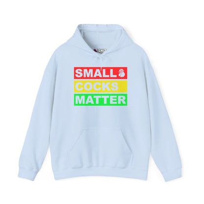 Small Cocks Matter Funny Pun Hoodie - Shit Shirt Club 