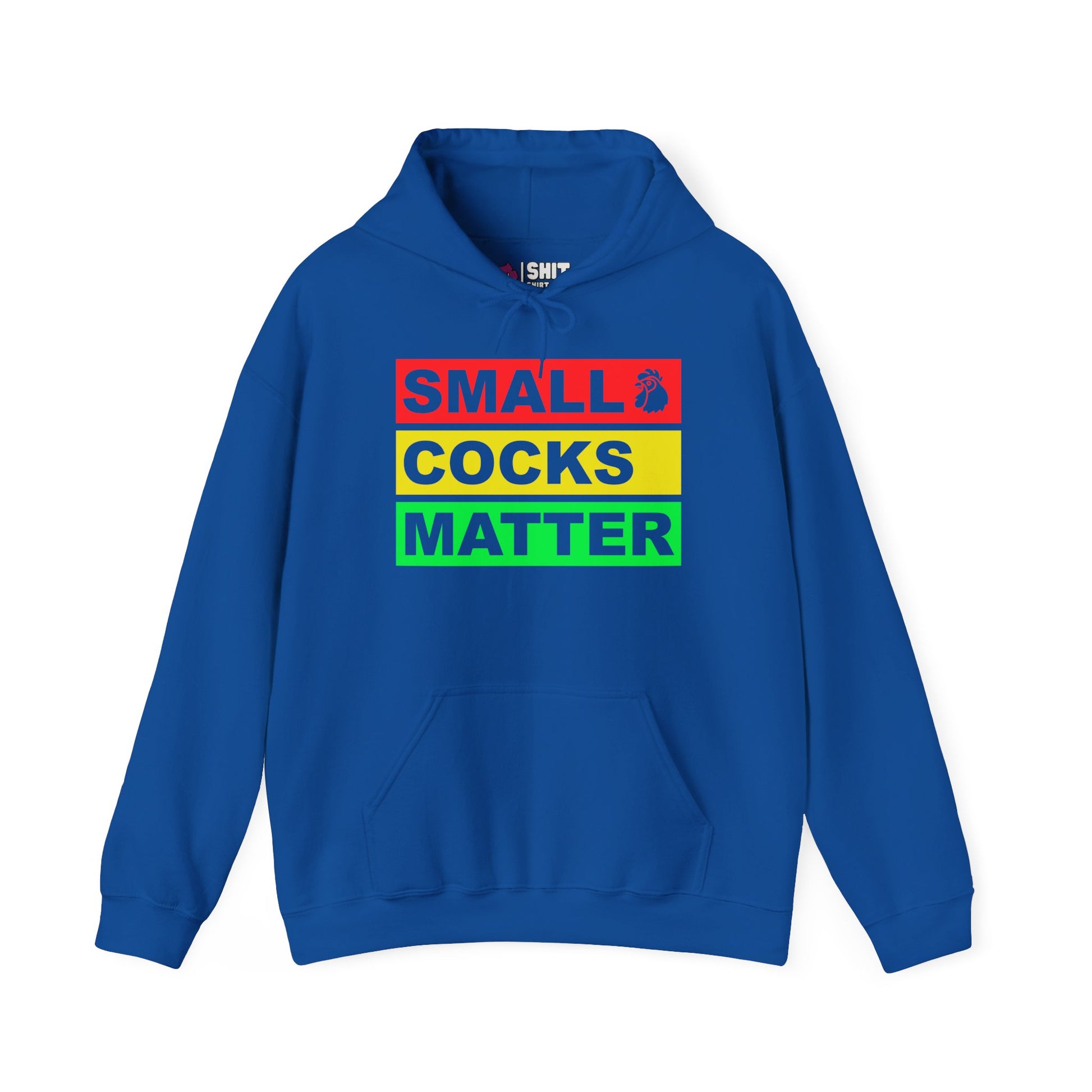 Small Cocks Matter Funny Pun Hoodie - Shit Shirt Club 