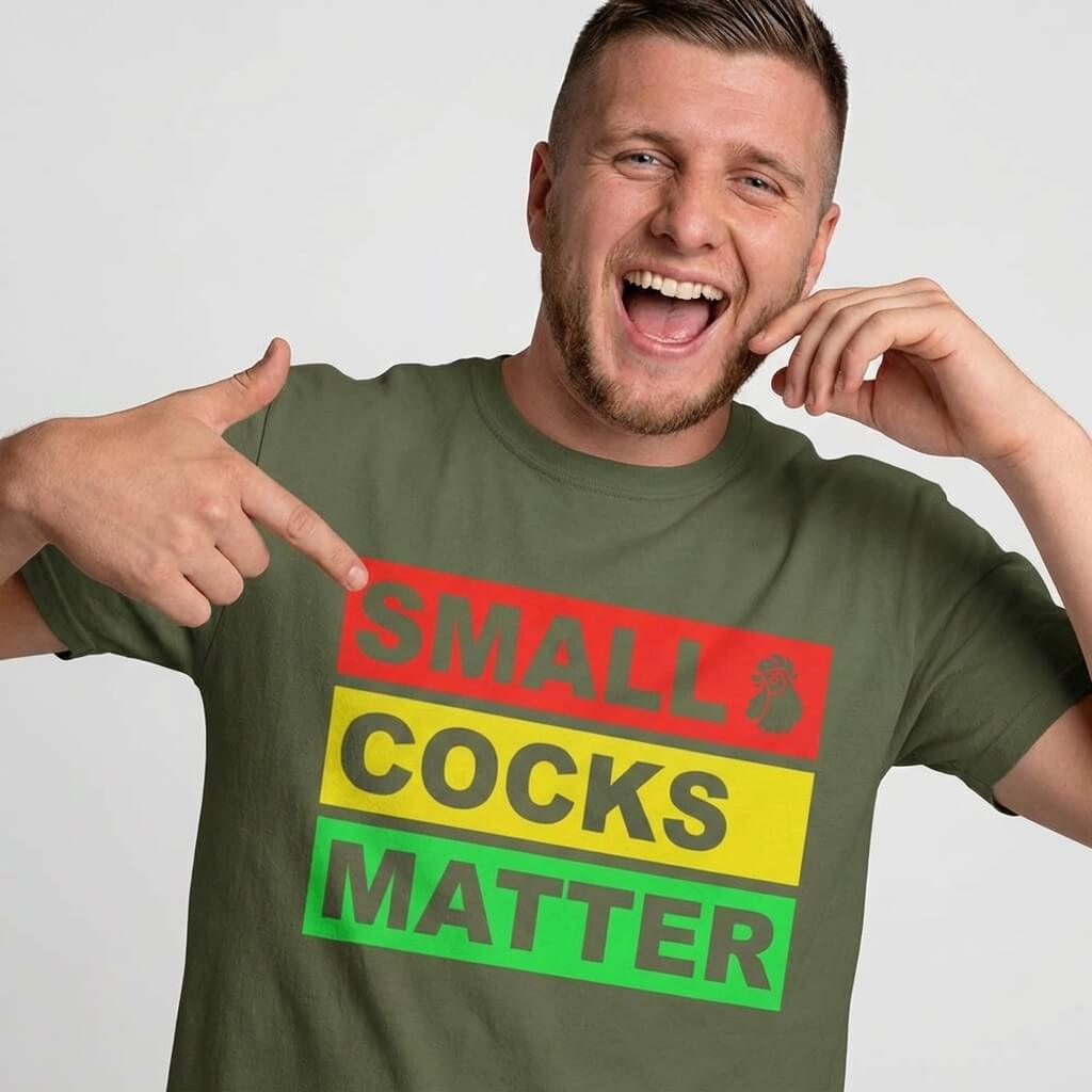 Small Cocks Matter Tee - Shit Shirt Club 