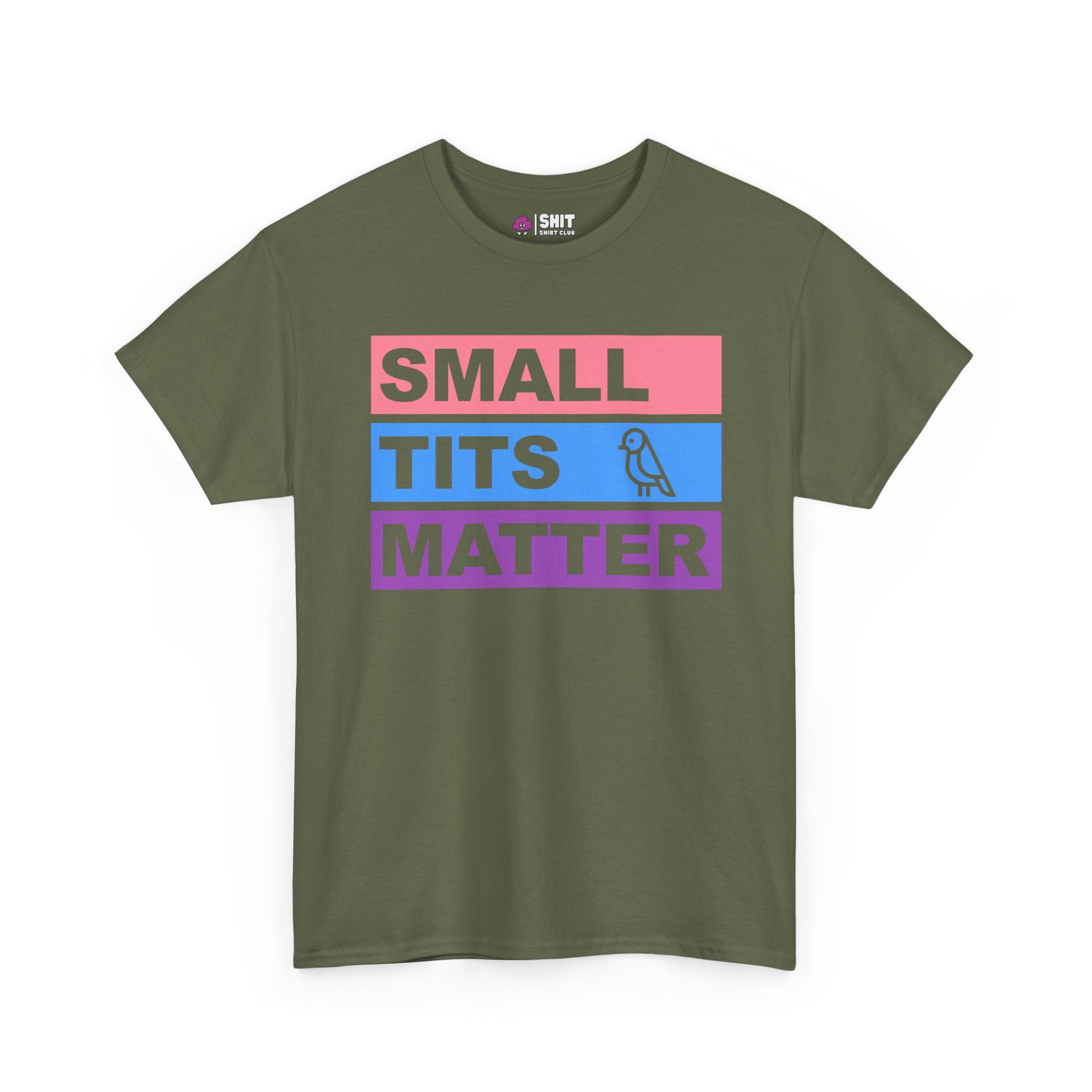 "Small Tits Matter" Tee - Shit Shirt Club 