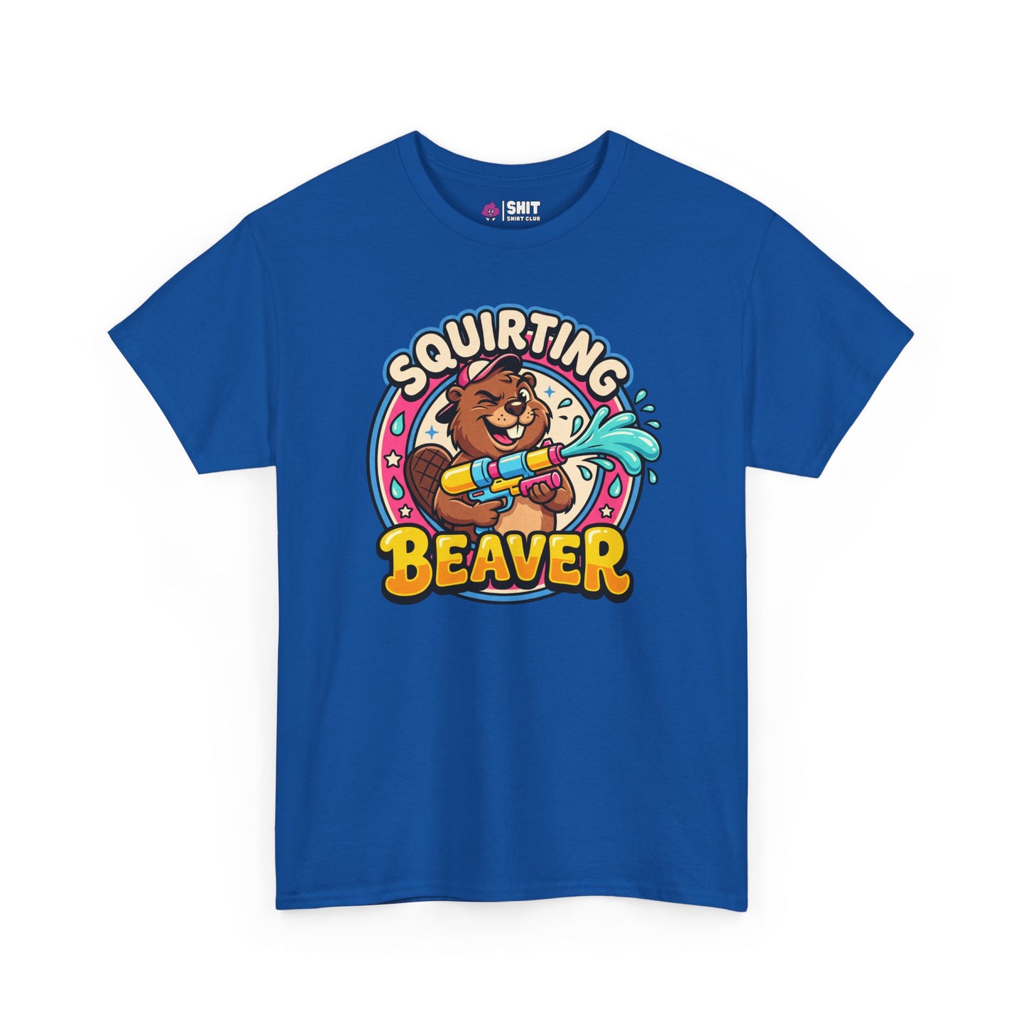 Squirting Beaver Tee - Shit Shirt Club 
