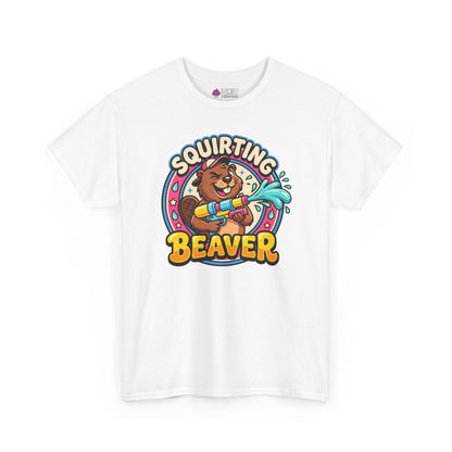 Squirting Beaver Tee - Shit Shirt Club 