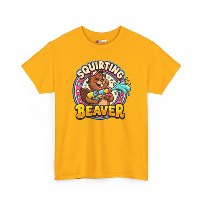 Squirting Beaver Tee - Shit Shirt Club 