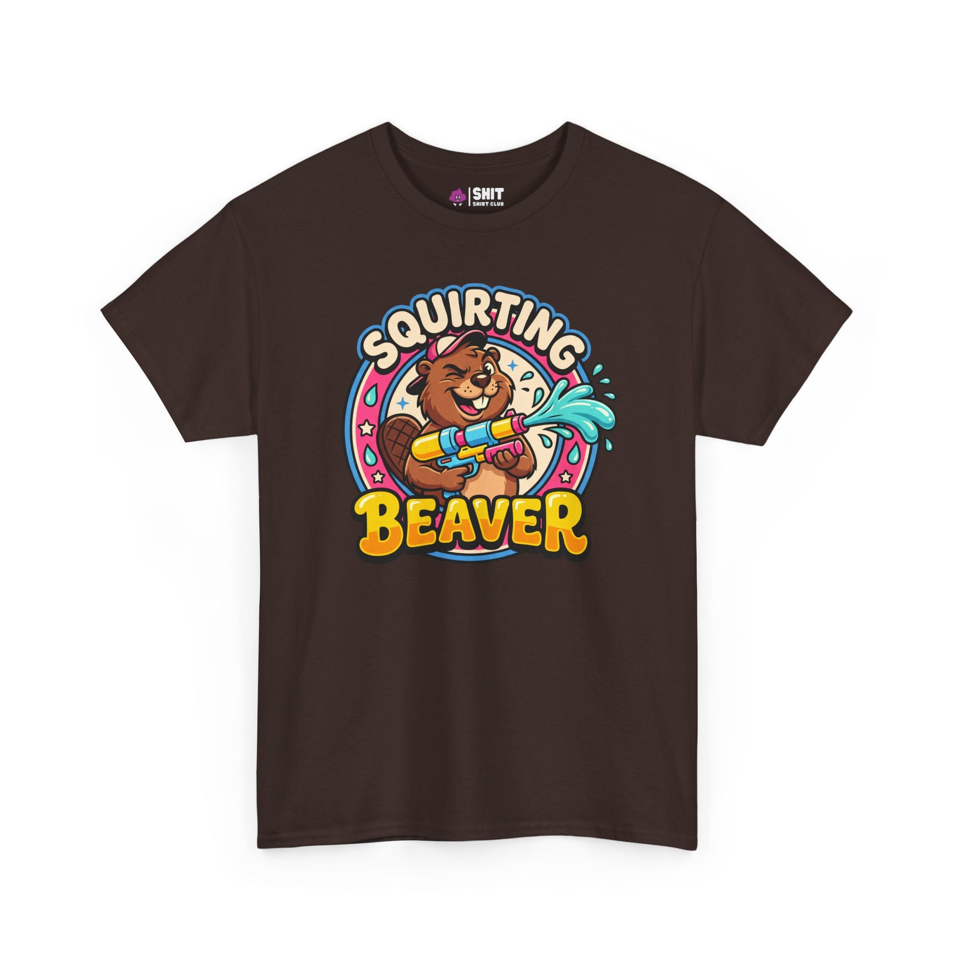 Squirting Beaver Tee - Shit Shirt Club 