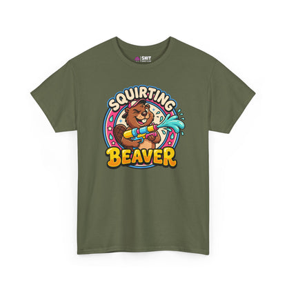 Squirting Beaver Tee - Shit Shirt Club 