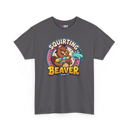 Squirting Beaver Tee - Shit Shirt Club 