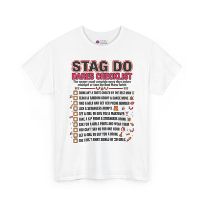 Stag Do Checklist Tee - Shit Shirt Club 