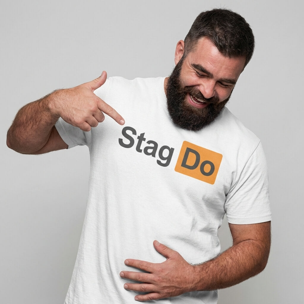 Stag Do PornHub Tee - Shit Shirt Club 