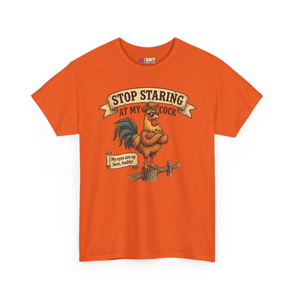 Stop Staring at My Cock Stag Do Tee - Shit Shirt Club 