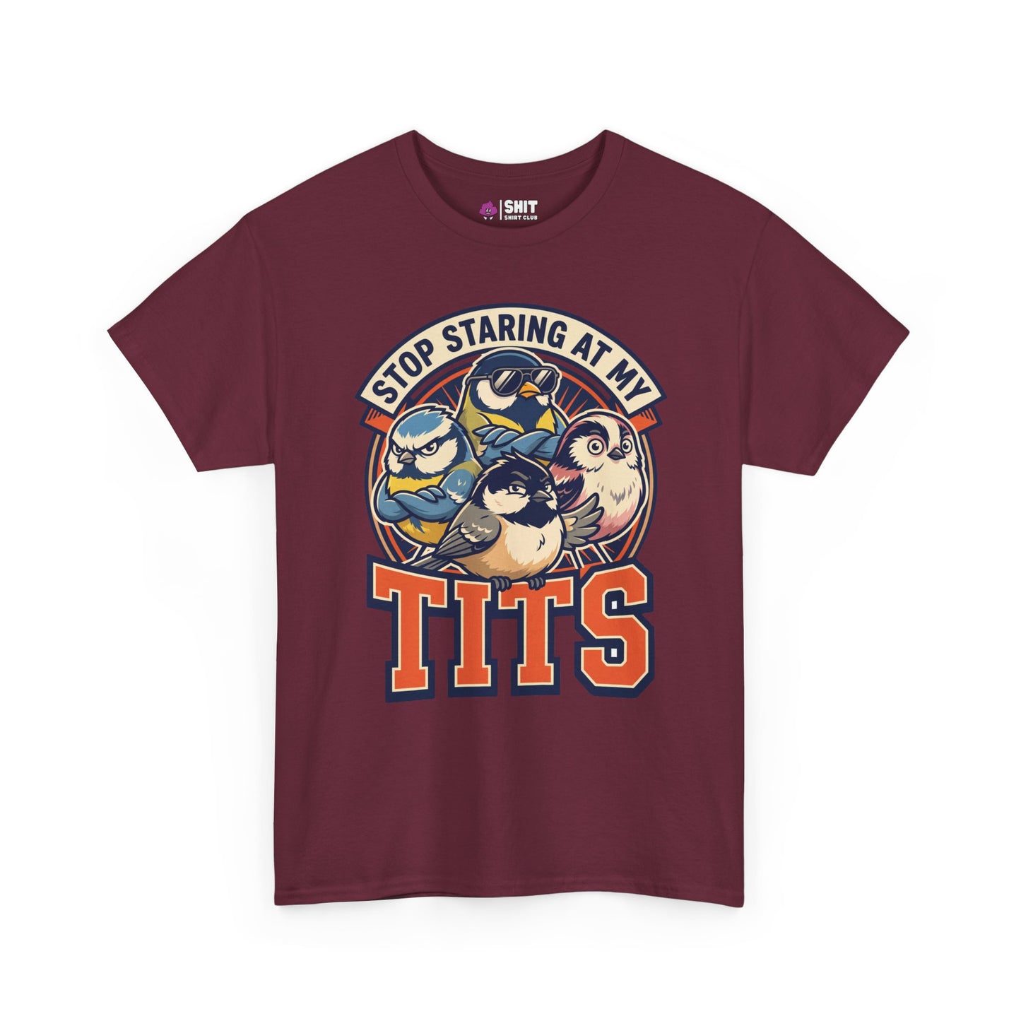 “Stop Staring at My Tits” Stag Do Tee - Shit Shirt Club 