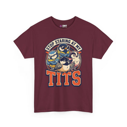 “Stop Staring at My Tits” Stag Do Tee - Shit Shirt Club 