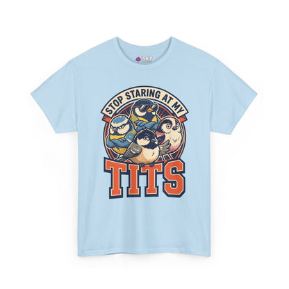 “Stop Staring at My Tits” Stag Do Tee - Shit Shirt Club 