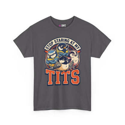 “Stop Staring at My Tits” Stag Do Tee - Shit Shirt Club 