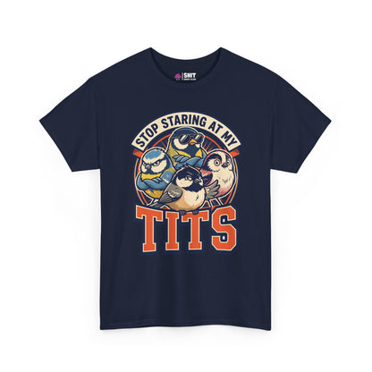 “Stop Staring at My Tits” Stag Do Tee - Shit Shirt Club 