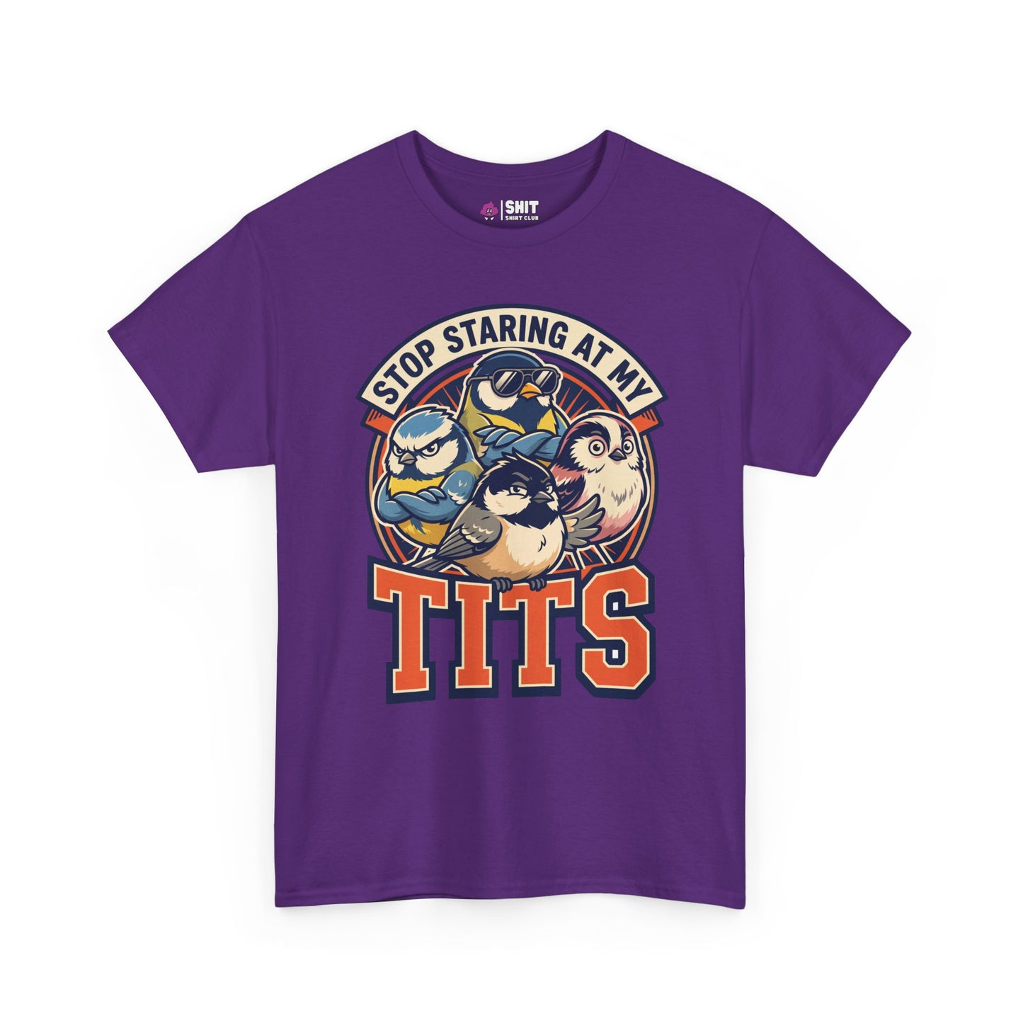 “Stop Staring at My Tits” Stag Do Tee - Shit Shirt Club 