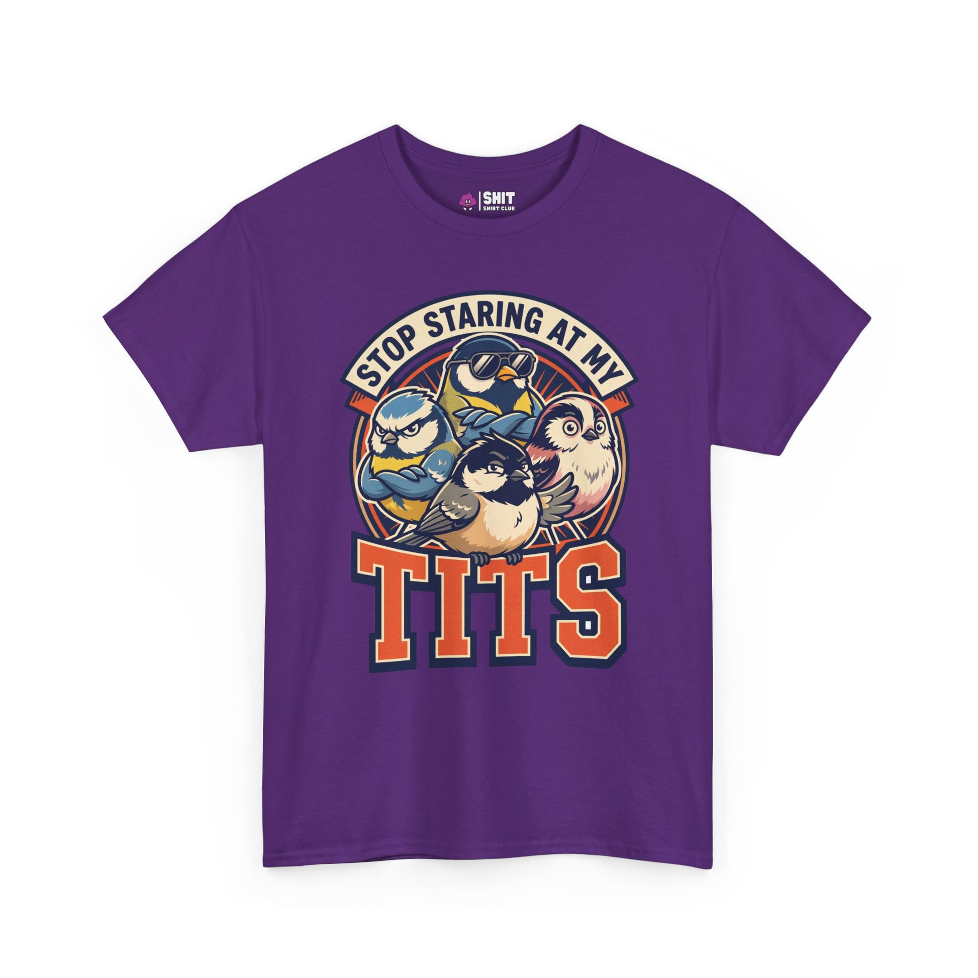 “Stop Staring at My Tits” Stag Do Tee - Shit Shirt Club 