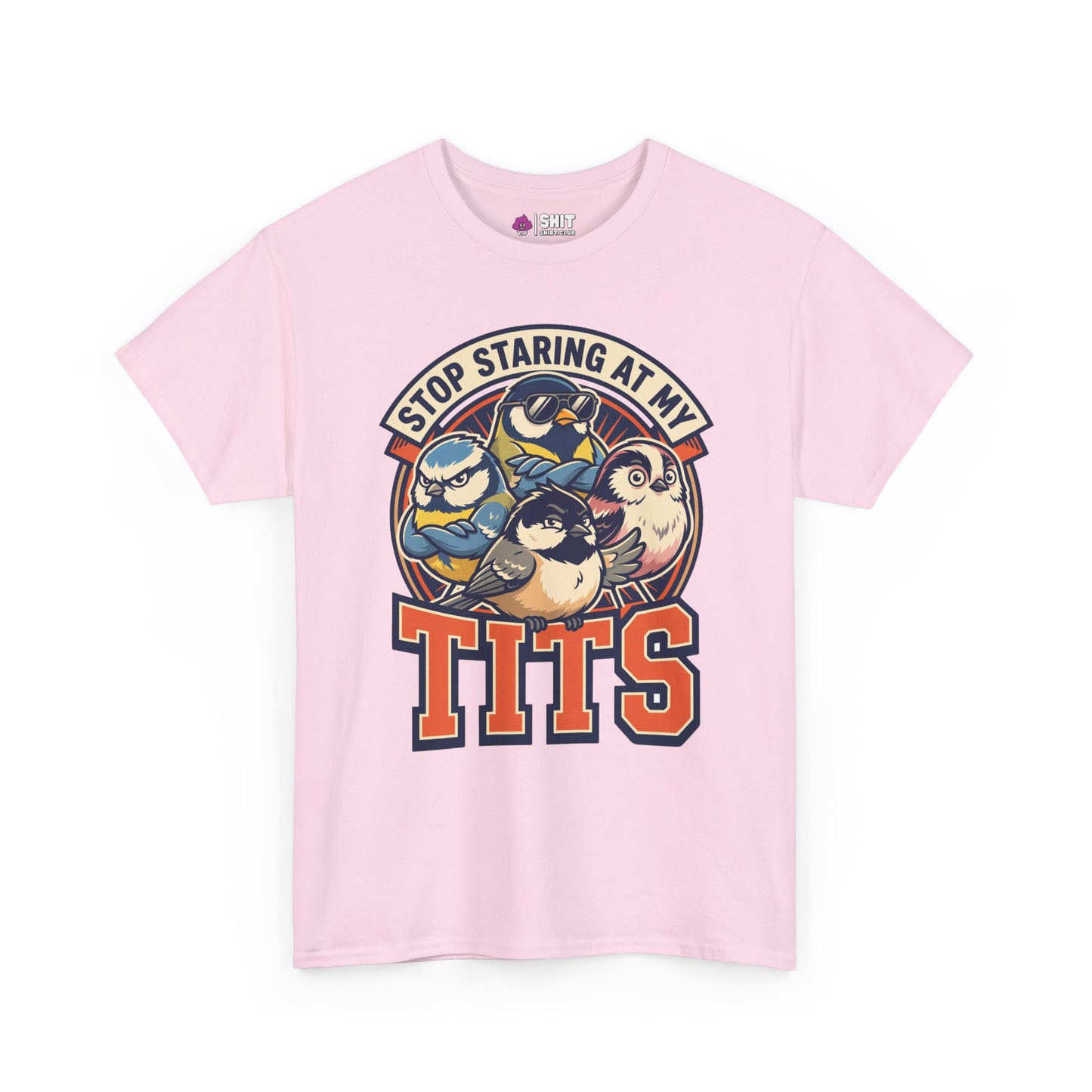 “Stop Staring at My Tits” Stag Do Tee - Shit Shirt Club 