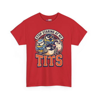 “Stop Staring at My Tits” Stag Do Tee - Shit Shirt Club 