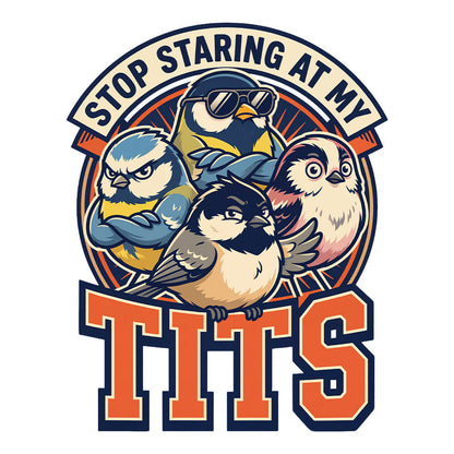 “Stop Staring at My Tits” Stag Do Tee - Shit Shirt Club 